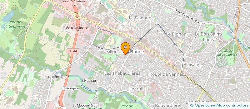 localisation de l'entreprise SIONAIR à SAINT-HERBLAIN