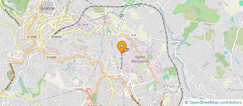 localisation de l'entreprise SIONNEAU INVEST à GRASSE