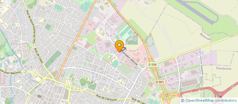 localisation de l'entreprise SIONT  BEAUVAIS