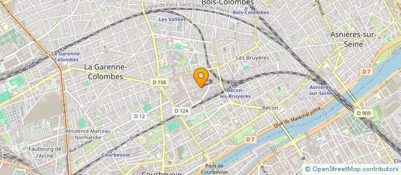 localisation de l'entreprise SIOPS CONSULTING à BOIS-COLOMBES