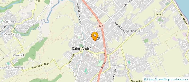 localisation de l'entreprise SIOU à SAINT-ANDRE