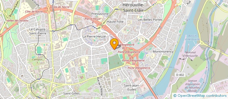 localisation de l'entreprise SIOUVILLE PARADISE  CAEN