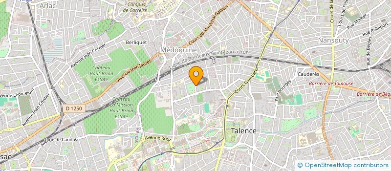 localisation de l'entreprise SIP  TALENCE