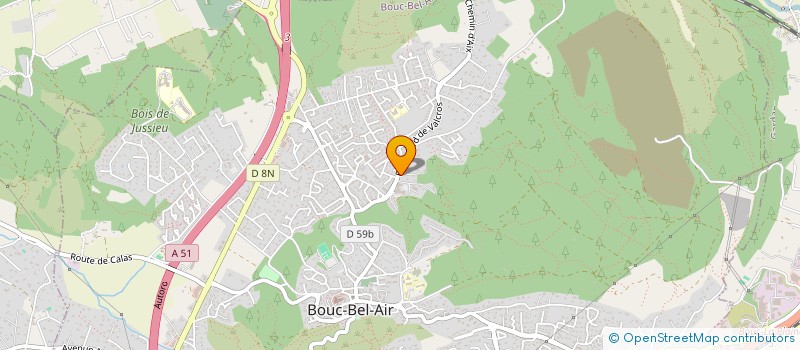 localisation de l'entreprise SIP à BOUC-BEL-AIR