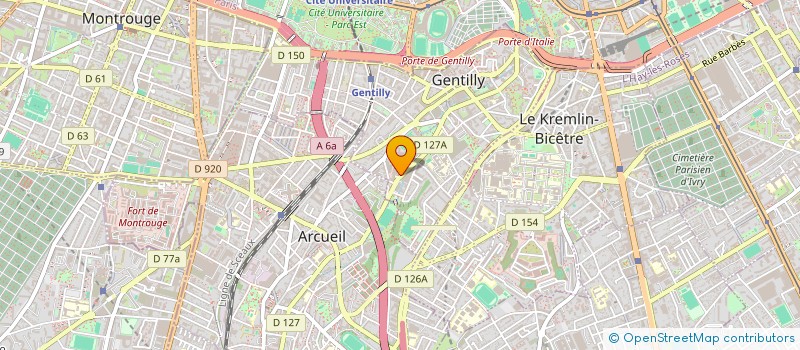 localisation de l'entreprise SIP à GENTILLY