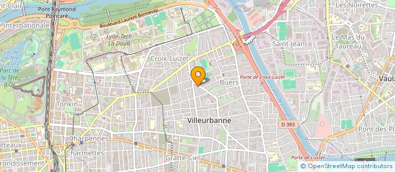 localisation de l'entreprise SIP DISTRIBUTION à VILLEURBANNE