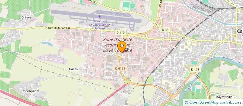 localisation de l'entreprise SIP EQUIPEMENTS à CARCASSONNE