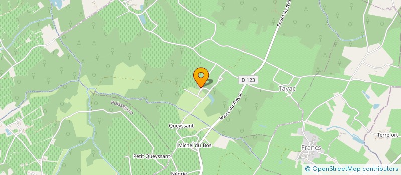 localisation de l'entreprise SIP VINCO  TAYAC