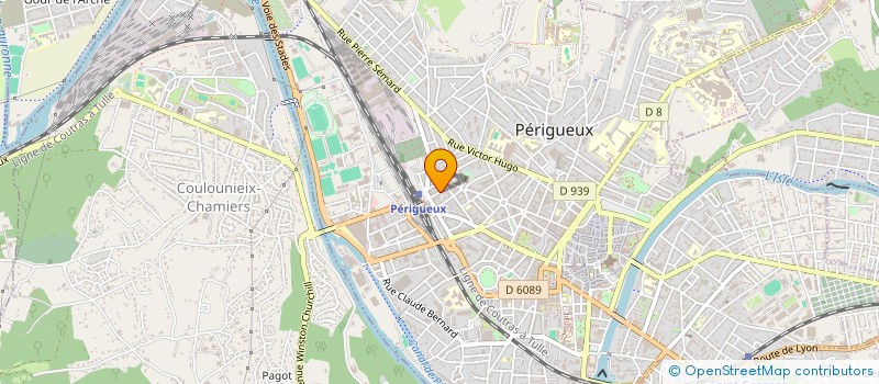 localisation de l'entreprise SIPA à PERIGUEUX