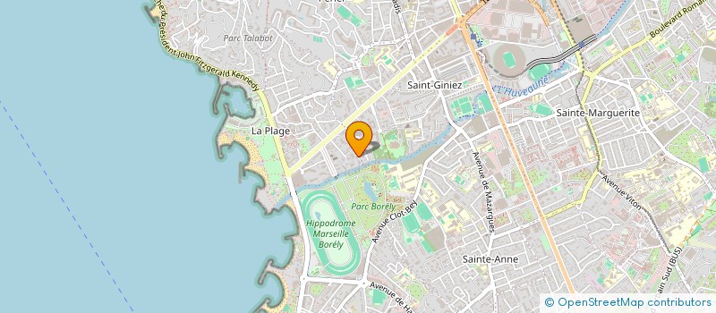 localisation de l'entreprise SIPA à MARSEILLE 8EME