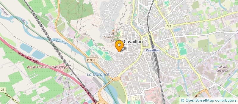 localisation de l'entreprise SIPA  CAVAILLON