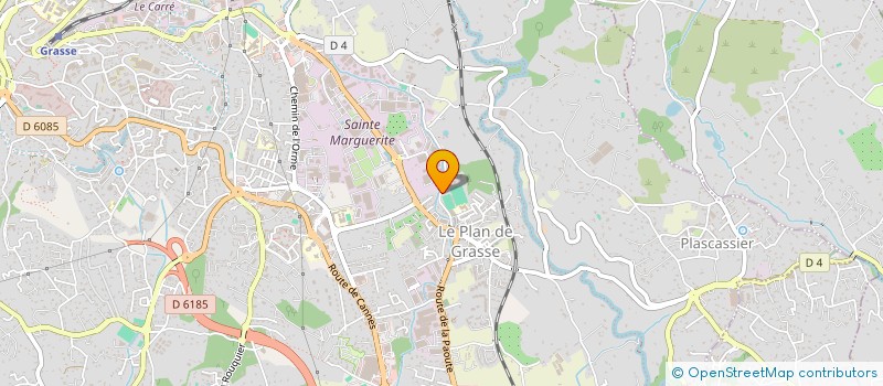 localisation de l'entreprise SIPA A CH BERTHIER COURTIER à GRASSE