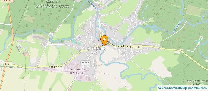 localisation de l'entreprise SIPA DISTRI à SAINT-MICHEL