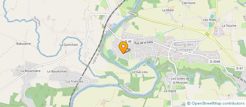 localisation de l'entreprise SIPA IT à RENNES