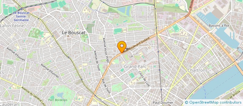 localisation de l'entreprise SIPA LINK à LE BOUSCAT