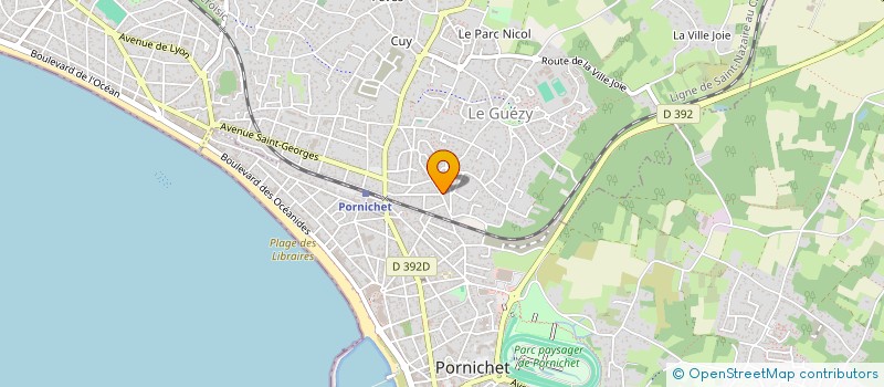 localisation de l'entreprise SIPAC FINANCE à LA BAULE-ESCOUBLAC