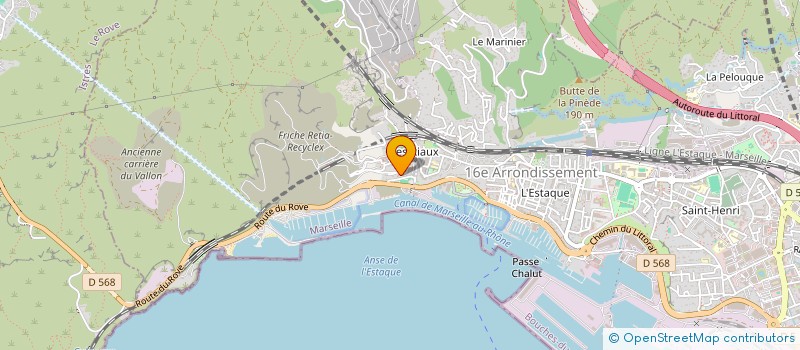 localisation de l'entreprise SIPAK à MARSEILLE