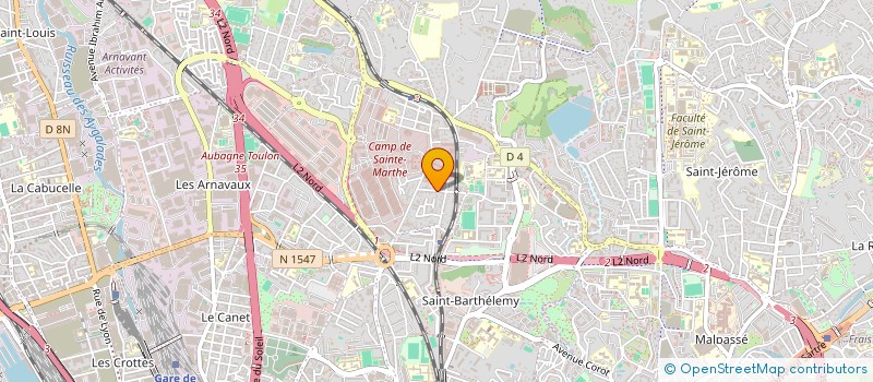localisation de l'entreprise SIPAN à MARSEILLE