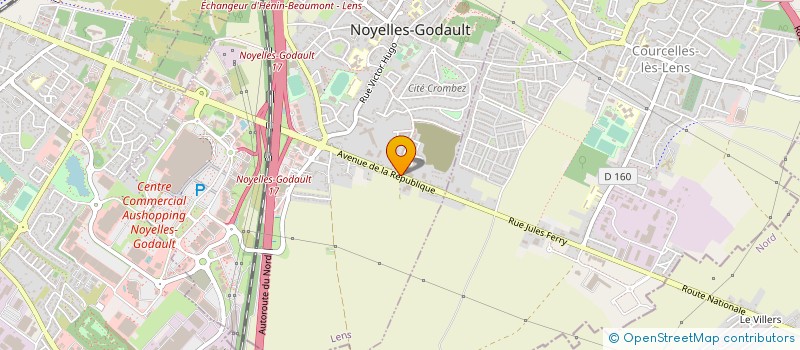 localisation de l'entreprise SIPAN ENTREPRISE à NOYELLES-GODAULT