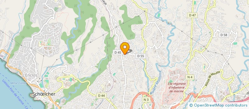 localisation de l'entreprise SIPAR CARAIBES  RIVIERE-SALEE