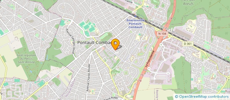 localisation de l'entreprise SIPARKA  PARIS