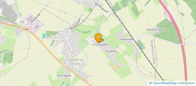 localisation de l'entreprise SIPARSI  CAPPELLE-EN-PEVELE