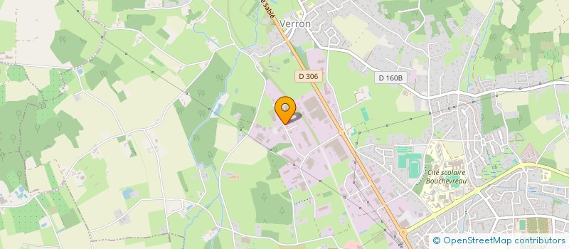 localisation de l'entreprise SIPB  LA FLECHE