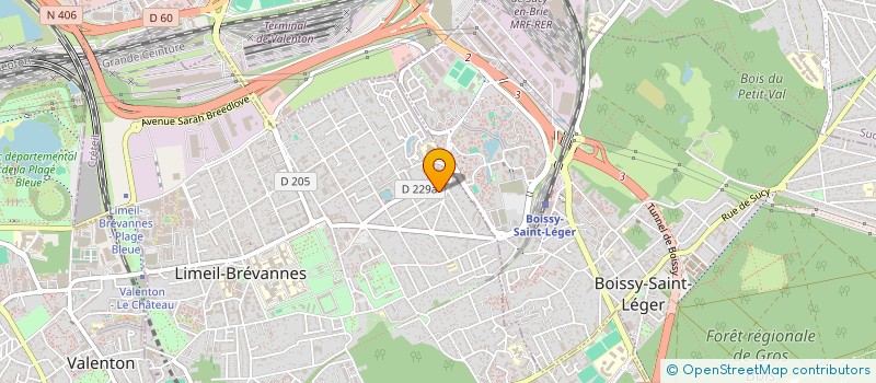 localisation de l'entreprise SIPC à LIMEIL-BREVANNES