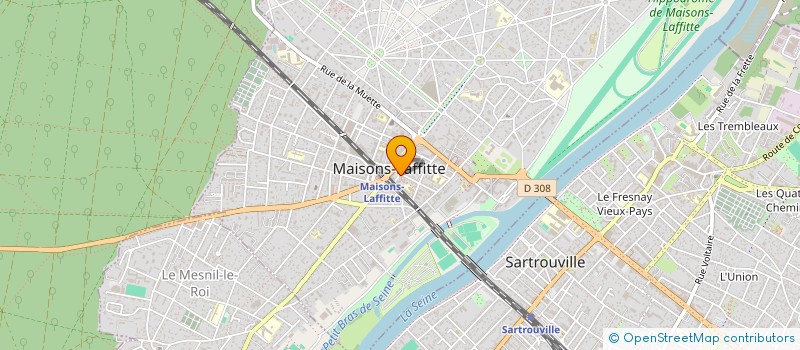 localisation de l'entreprise SIPEARL à MAISONS-LAFFITTE