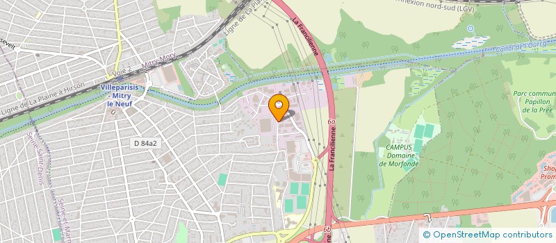 localisation de l'entreprise SIPEC à VILLEPARISIS