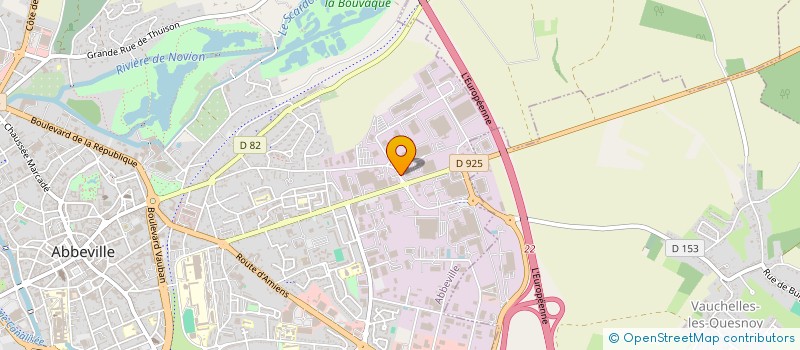 localisation de l'entreprise SIPIAJOINT à ABBEVILLE