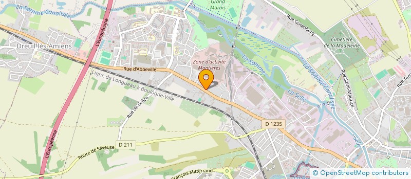 localisation de l'entreprise SIPIATEC à AMIENS