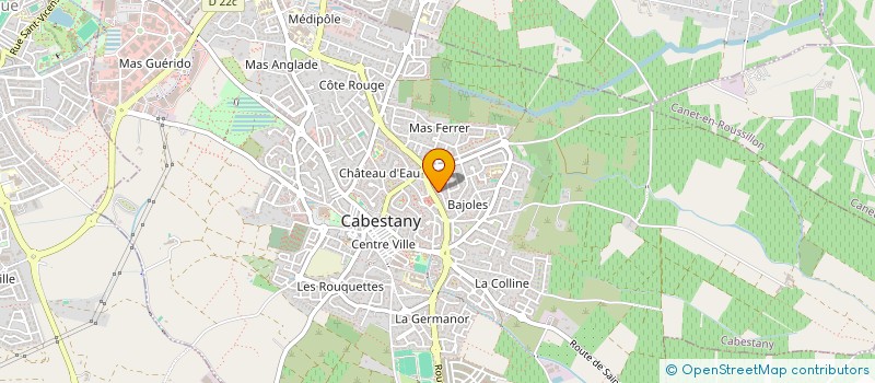 localisation de l'entreprise SIPICOLY  CABESTANY