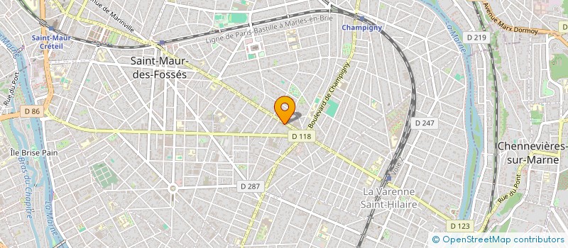 localisation de l'entreprise SIPIERRE à SAINT-MAUR-DES-FOSSES