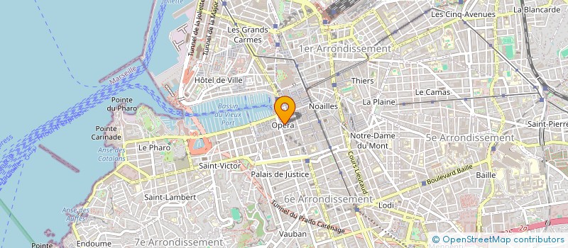 localisation de l'entreprise SIPISAPE RESTAURATION à MARSEILLE