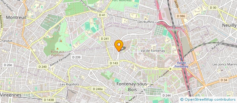 localisation de l'entreprise SIPLUS à FONTENAY-SOUS-BOIS