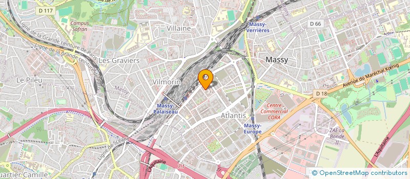 localisation de l'entreprise SIPNOR MASSY à MASSY