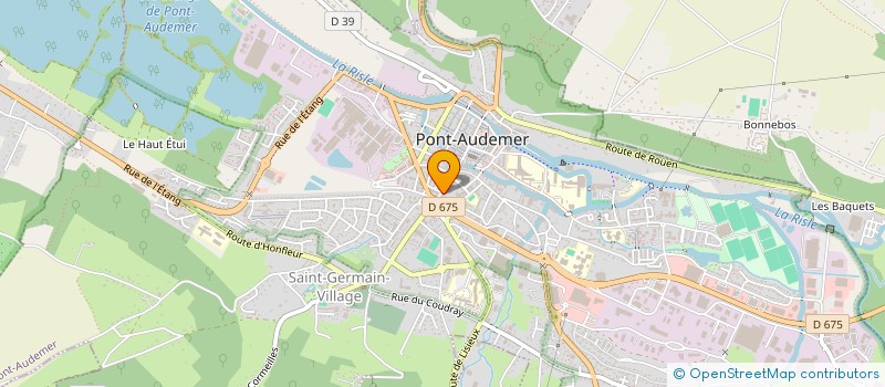 localisation de l'entreprise SIPODE à PONT-AUDEMER
