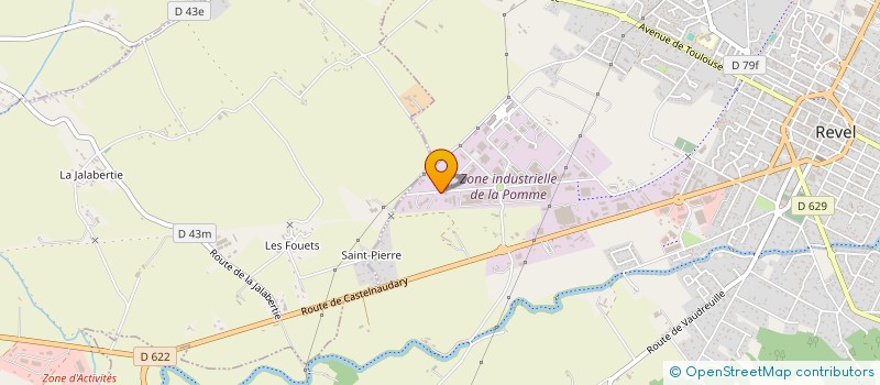 localisation de l'entreprise SIPOM à REVEL