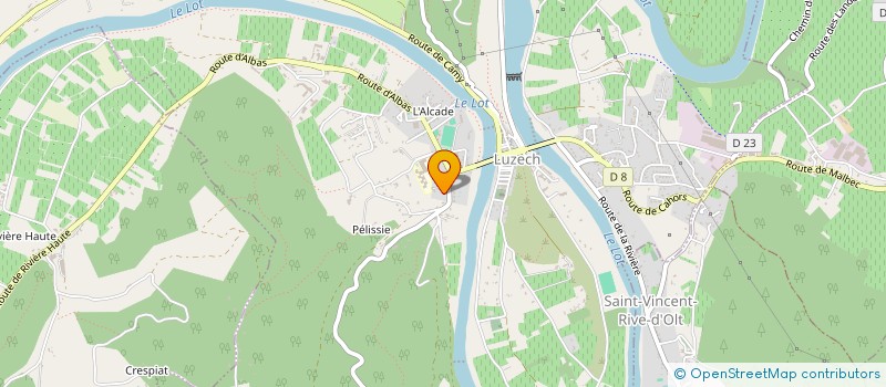 localisation de l'entreprise SIPOMO  LUZECH