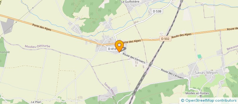 localisation de l'entreprise SIPP à MEYSSIEZ
