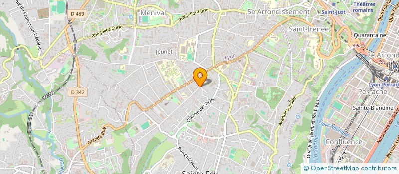 localisation de l'entreprise SIPPAR à SAINT-GENIS-LAVAL