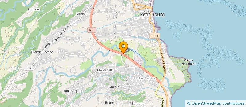 localisation de l'entreprise SIPPO à PETIT-BOURG