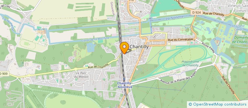 localisation de l'entreprise SIPRA  COMPIEGNE