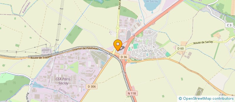 localisation de l'entreprise SIPREX STE INTERNA PROMO EXPOR à SACLAY