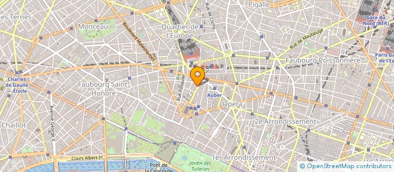 localisation de l'entreprise SIPRHEM SOCIETE IMMOBILIERE POUR LES RESIDENCES HOTELIERES ET MEUBLEES  PARIS