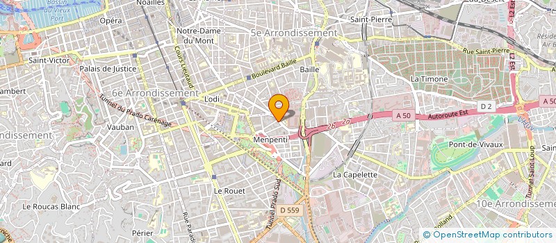 localisation de l'entreprise SIPROMUT à MARSEILLE