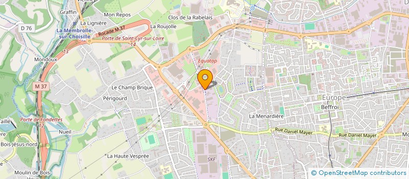localisation de l'entreprise SIPROUDHIS à SAINT-CYR-SUR-LOIRE
