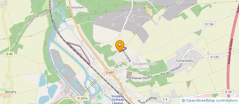 localisation de l'entreprise SIR  SOUPPES-SUR-LOING