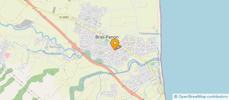 localisation de l'entreprise SIR  BRAS-PANON